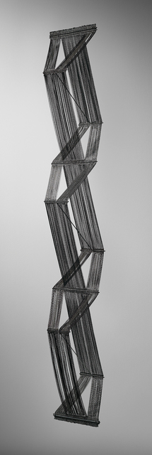 Peter Collingwood, ‘Unique prototype '3-Dimensional Macrogauze', model no. M.STEEL/2, designed for the Kiryu Performing Arts Centre’, ca. 1996, Phillips