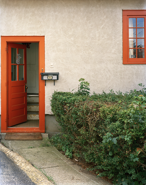 Jade Doskow, ‘Orange and Green, Entrance’, 2017-2018, Tracey Morgan Gallery
