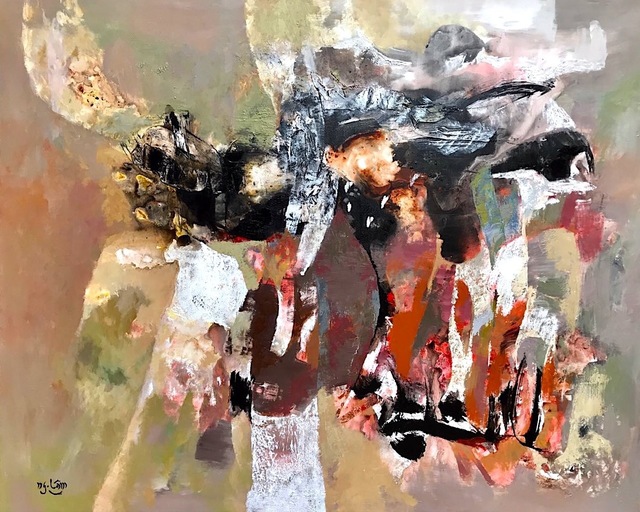 Nguyen Lam, ‘Untitled Abstract’, 2018, ArtBlue Studio