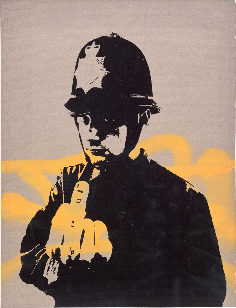 Banksy - Rude Copper
