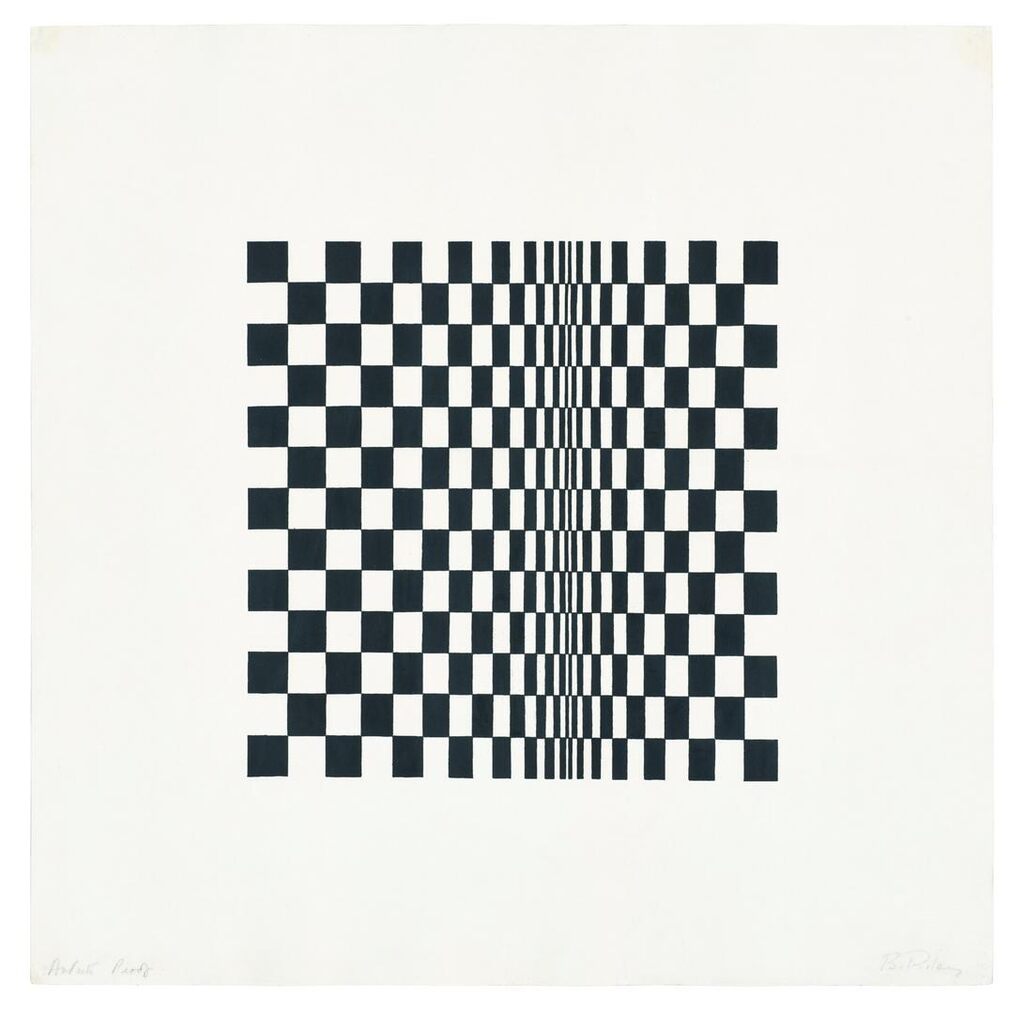 Bridget Riley - Untitled (Based on Movement in Squares)