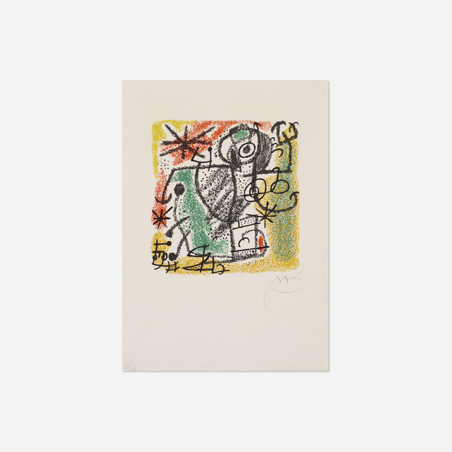 Joan Miró, ‘Les Essencies de la Terra (one plate)’, 1968, Rago/Wright