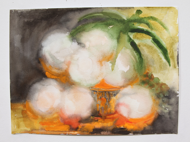 Valerie Hegarty, ‘Glowing Peaches in Basket 2’, 2015, Malin Gallery