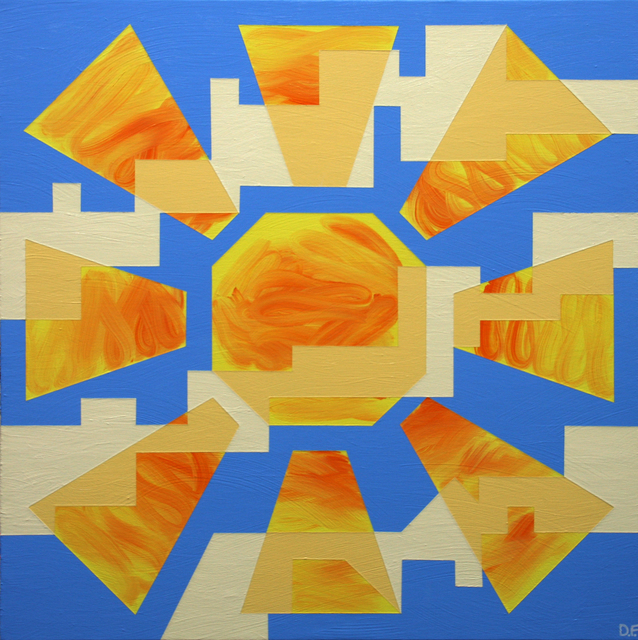 Damon Freed, ‘Cloud Pleaser’, 2018, Painting, Acrylic on canvas, Bruno David Gallery