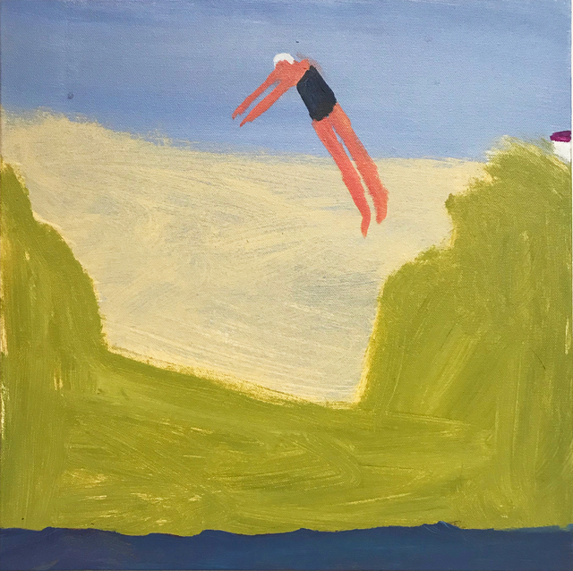 Katherine Bradford, ‘Summer Dive’, 2018, Center for Maine Contemporary Art (CMCA) Benefit Auction