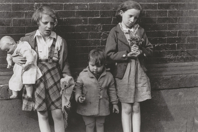 Helen Levitt | Three Children with Doll and Flowers (1940s/1940s ...