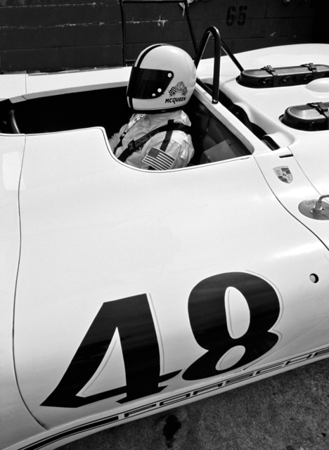 Al Satterwhite, ‘Steve McQueen Porsche 908 #48, Sebring 12-Hour Race, Sebring, FL’, 1970, Photography, Archival pigment print, PDNB Gallery