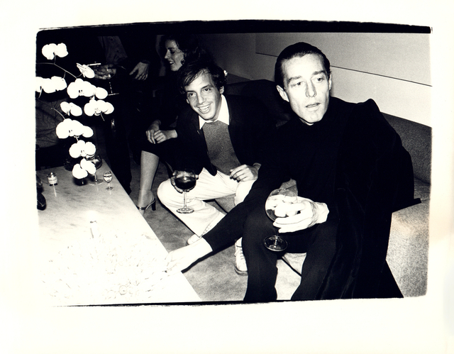 Andy Warhol, ‘Andy Warhol, Photograph of Steve Rubell and Halston circa 1979’, ca. 1979, Hedges Projects