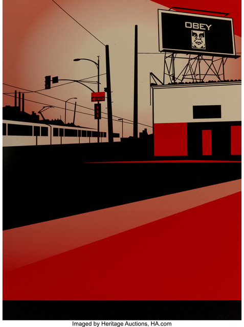 Shepard Fairey (OBEY), ‘SD Billboard, from Billboard Series’, 2011, Heritage Auctions