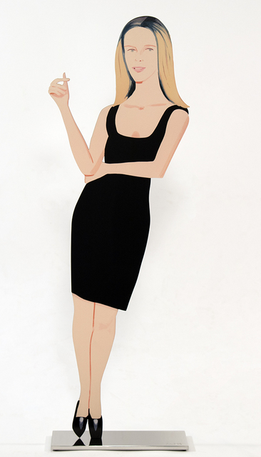 Alex Katz, ‘Yvonne (Black Dress Cut-Out)’, 2017, Jim Kempner Fine Art