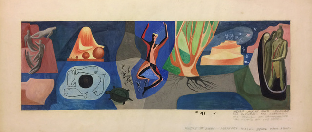 REUBEN KADISH, ‘Untitled Mural Study’, ca. 1930, Washburn Gallery