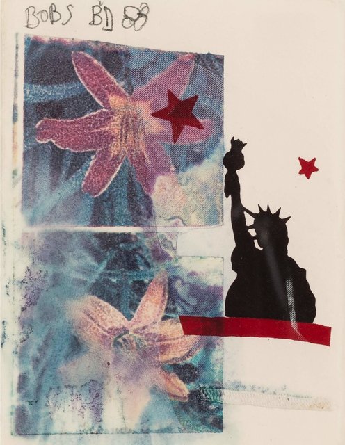 Robert Rauschenberg, ‘Untitled (Bob's B'D)’, 1988, Heritage Auctions