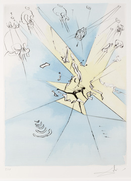 Salvador Dalí, ‘Une Entree Fracassante Aux U.S.A. from Apres 50 Ans du Surrealisme’, Dallas Museum of Art