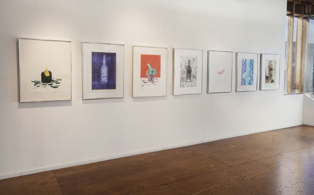 seven of James Rosenquist's etchings from the series "Glass Wishes" seven of James Rosenquist's etchings from the series "Glass Wishes"