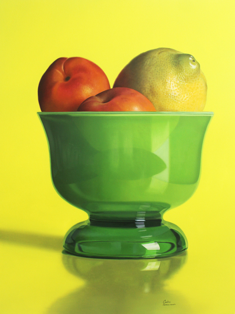 Carlos Bruscianelli, ‘Still Life with Green Bowl’, 2020, Painting, Oil on canvas, Clark Gallery