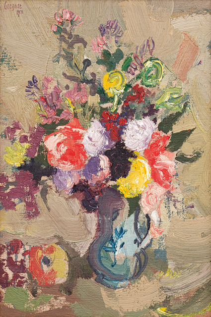 Gregoire Johannes Boonzaier, ‘Still Life with Vase of Flowers’, 1971, Strauss & Co