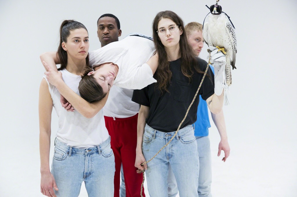 Anne Imhof, Angst, 2016. Photo: Nadine Fraczkowski Anne Imhof, Angst, 2016. Photo: Nadine Fraczkowski