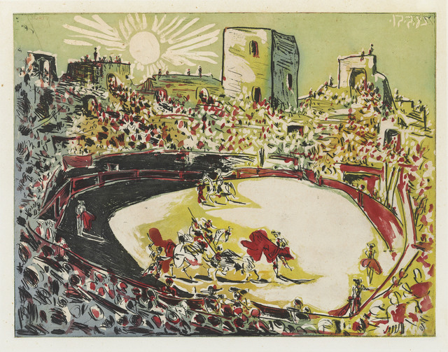 Pablo Picasso, ‘Corrida en Arles’, 1951, Christie's