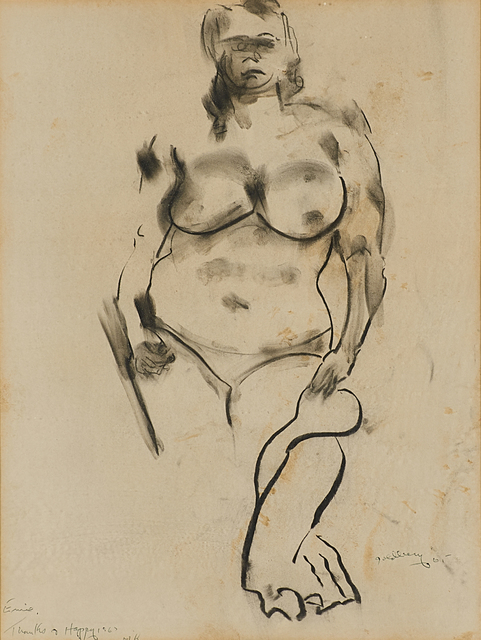Michael Goldberg, ‘Untitled (Sketch of a Woman)’, 1965, Rago/Wright