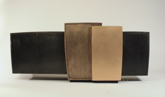 Gary Magakis, ‘Steel and Bronze Cantilevered Console, USA’, 2015, Todd Merrill Studio