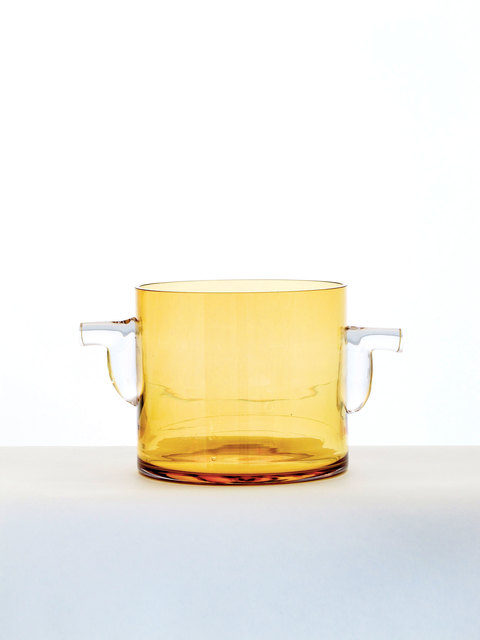 Eric Schmitt, ‘Amber Handle Vase’, 2010, Design/Decorative Art, Hand Blown Glass, Valerie Goodman Gallery