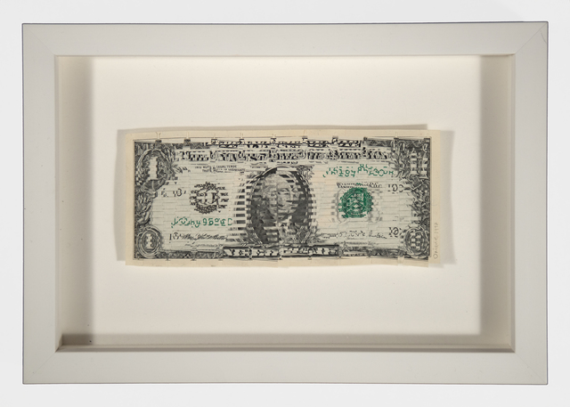 Oriane Stender, ‘Woven Dollar (Wedge)’, 1997, FRED.GIAMPIETRO Gallery