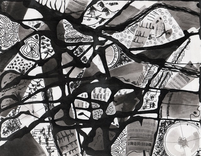 Patrick Tagoe-Turkson, ‘Asabone (Bad Dance)’, ca. 2010, Print, Canvas, Nubuke Foundation (Ghana)