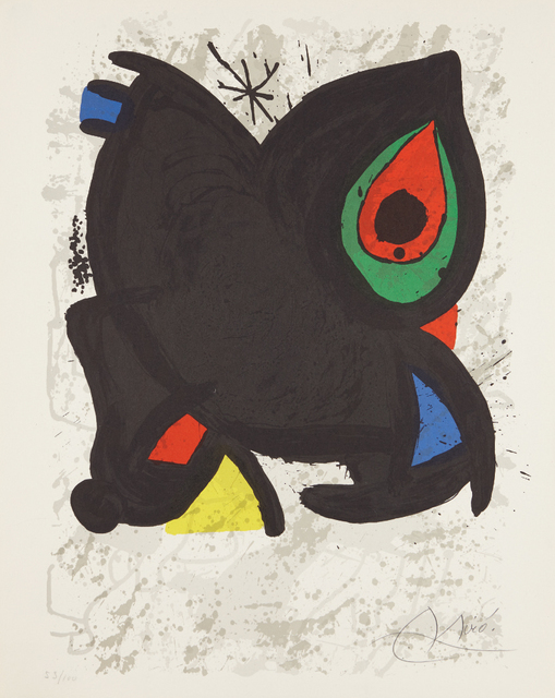 Joan Miró, ‘Joan Miró, Grand Palais, Paris’, 1974, Phillips