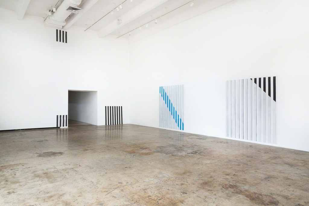Photo-souvenir: Daniel Buren/Miami, Phase 1, 2015 Bortolami, Miami, Installation view Photo-souvenir: Daniel Buren/Miami, Phase 1, 2015 Bortolami, Miami, Installation view