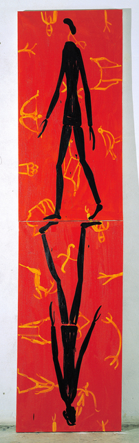 Roberto Barni, ‘Identità’, 2003, Painting, Oil on canvas, Galleria Alessandro Bagnai