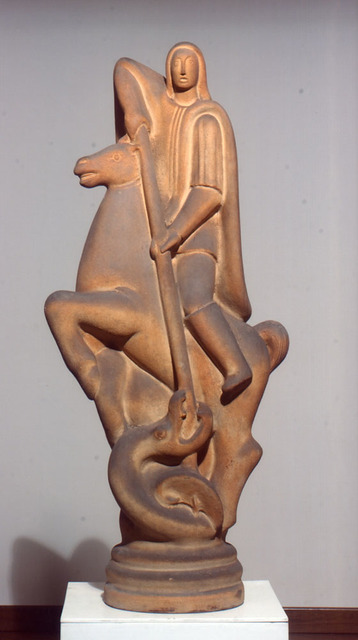 Arturo Martini, ‘LA LEGGENDA DI SAN GIORGIO (TRILOGIA DEI RE)’, 1926-1927, Studio Guastalla