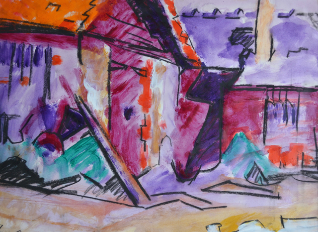 Carola Richards, ‘Abstract Barn’, ca. 1990, White Court Art
