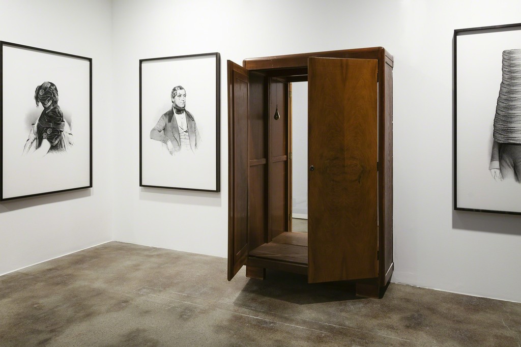 Markus Schinwald, Portal, 2003. Installation view. Courtesy the artist. Photo: Christian Saltas, 2015. Markus Schinwald, Portal, 2003. Installation view. Courtesy the artist. Photo: Christian Saltas, 2015.