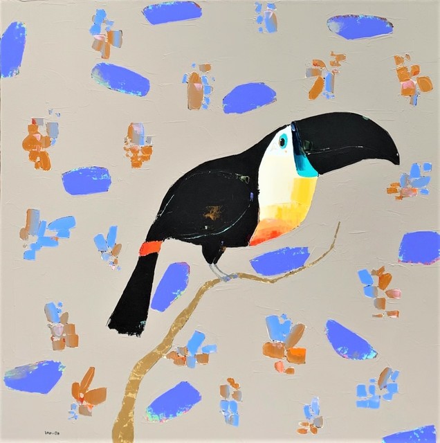 Trevor Mikula, ‘Toucani’, 2019, Painting, Mixed Media, Shain Gallery