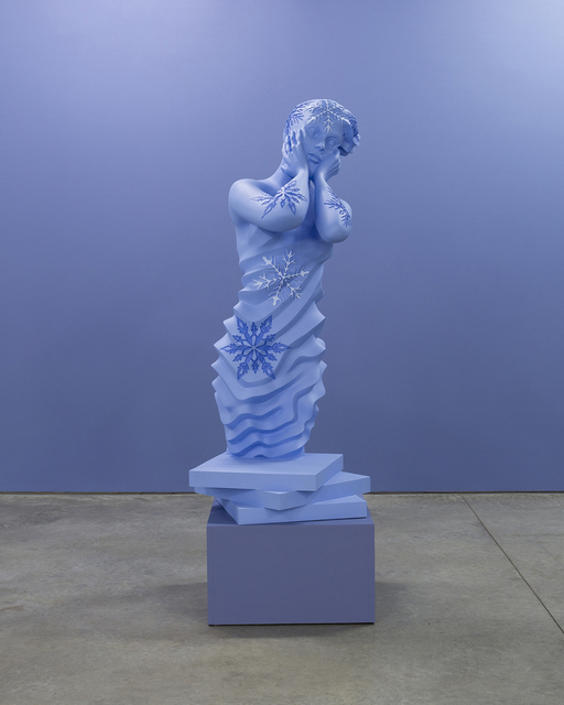 Sandy Skoglund, ‘Blue Ice’, 2017, Sculpture, Digital sculpture cast in polyester resin, RYAN LEE
