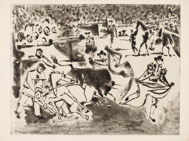 Pablo Picasso, ‘Le Picador blessé’, 1952, John Szoke
