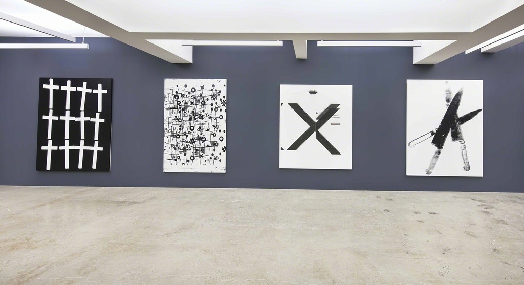 WARHOL, WOOL, GUYTON at Nahmad Contemporary. Photographs by Tom Powel Imaging. Andy Warhol Artworks © 2016 The Andy Warhol Foundation for the Visual Arts, Inc. / Artists Rights Society (ARS), New York. © Christopher Wool; Courtesy of the artist and Luhring Augustine, New York. © Wade Guyton; Courtesy of the artist and Petzel Gallery, New York. WARHOL, WOOL, GUYTON at Nahmad Contemporary. Photographs by Tom Powel Imaging. Andy Warhol Artworks © 2016 The Andy Warhol Foundation for the Visual Arts, Inc. / Artists Rights Society (ARS), New York. © Christopher Wool; Courtesy of the artist and Luhring Augustine, New York. © Wade Guyton; Courtesy of the artist and Petzel Gallery, New York.