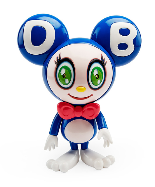 Takashi Murakami, ‘Takashi Murakami DOB-kun Figure (Murakami dark blue DOB-kun)’, 2019, Sculpture, Vinyl cast resin figure, Lot 180