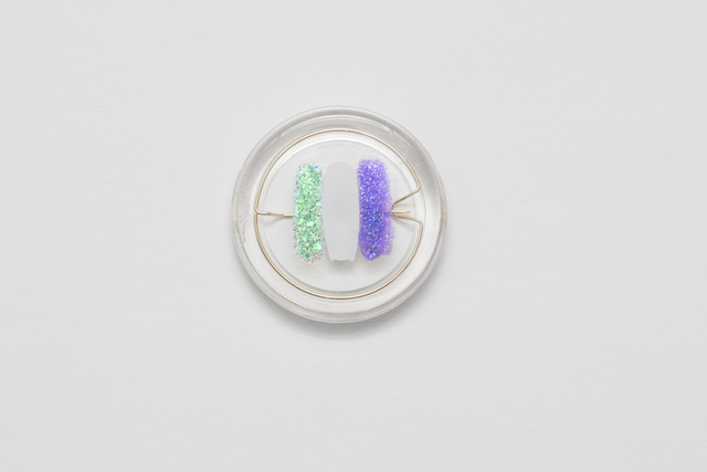 Lin Cheung, ‘Delayed Reactions - Nail Your Colours – Green, White, Violet,’, 2018, Gallery S O