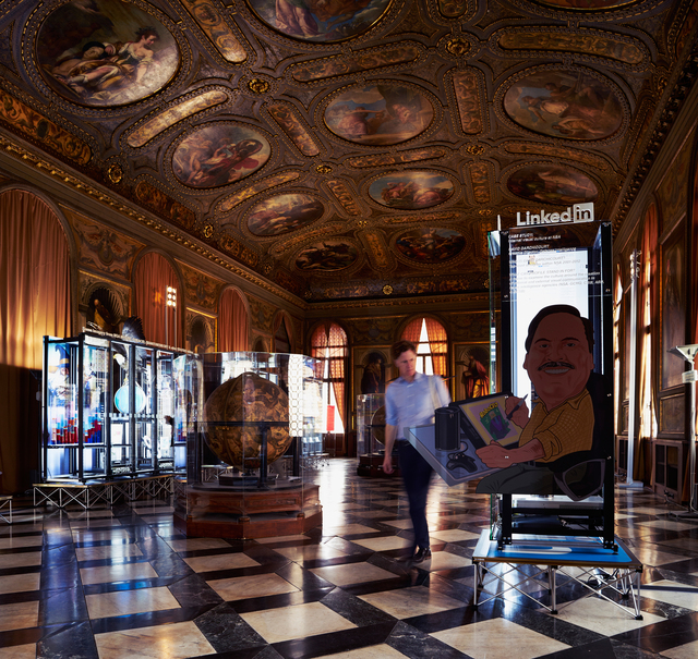 Simon Denny, ‘Secret Power (Installation view)’, 2015, 56th Venice Biennale