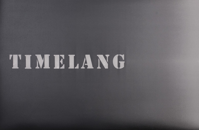 Luis Camnitzer, ‘TIMELANGUAGE’, 2016, RENÉ SCHMITT