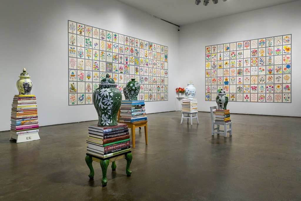 Installation view of A Cat in God’s Garden by Luisa Caldwell
Image courtesy of Smack Mellon. Photo by Etienne Frossard.
Installation view of A Cat in God’s Garden by Luisa Caldwell
Image courtesy of Smack Mellon. Photo by Etienne Frossard.