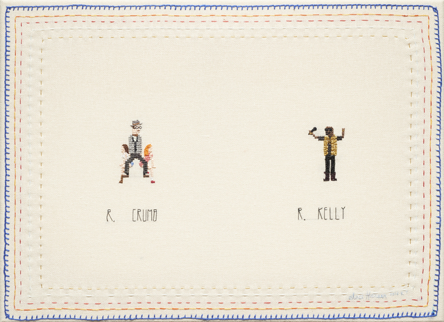 Elsa Hansen Oldham, ‘R Crumb and R Kelly’, 2016, DICKINSON