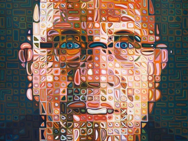 Image result for chuck close portraits