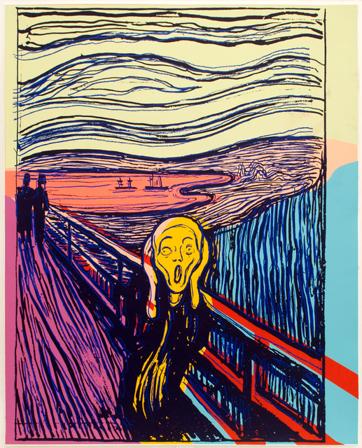 Andy Warhol, ‘The Scream (After Munch)’, 1984, Mary Ryan Gallery, Inc