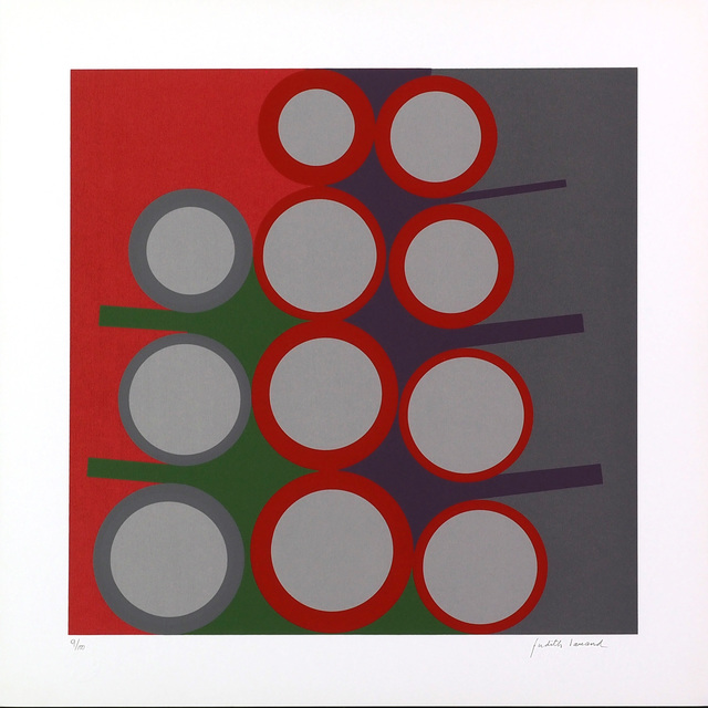 Judith Lauand, ‘Untitled’, 2012, Print, Serigraphy on Rives Bright White paper, LAART