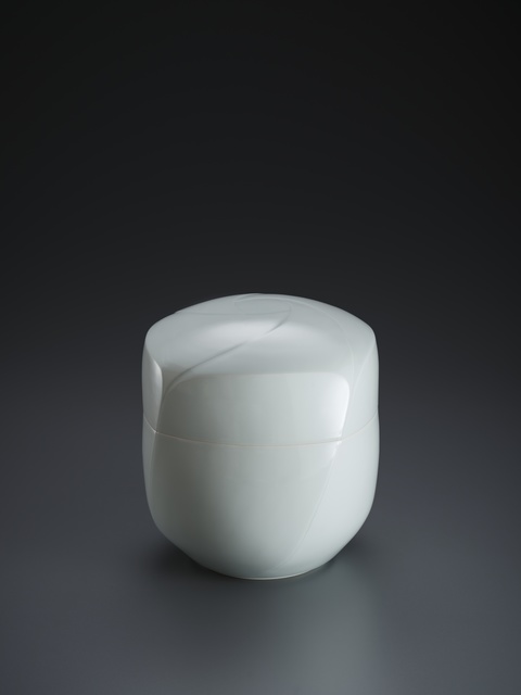 Peter Mark Hamann, ‘Sculpted Blue-White Porcelain "Pinwheel" Lidded Box’, 2018, Onishi Gallery