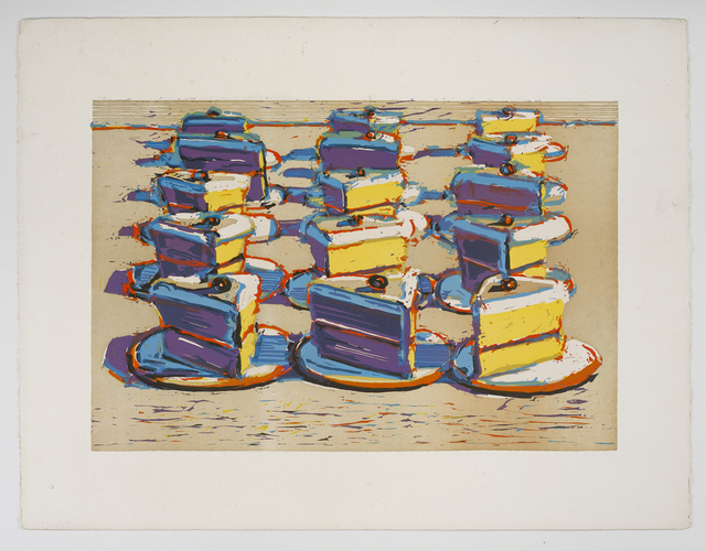 Wayne Thiebaud Boston Crèmes Artsy