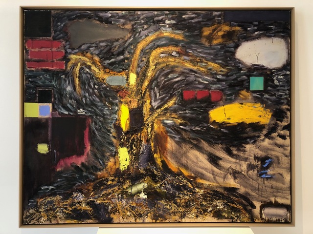 Joan Snyder, ‘Paint/Tree’, 1990, Painting, Oil & mixed media on canvas, Anders Wahlstedt Fine Art
