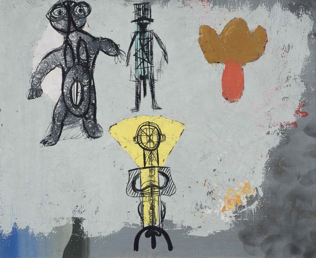 Victor Brauner, ‘La récapitulation de l'amour’, 1934, Painting, Oil on canvas, Alon Zakaim Fine Art